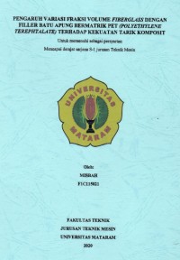 STUDI SIFAT PEREDAMAN SUARA DAN MORFOLOGI KOMPOSIT DARI SERAT DAUN NANAS DAN FILLER KOTORAN SAPI DENGAN MATRIK POLYESTER