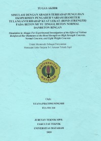 Simulasi pengaruh ukuran pori membran dan tekanan darah terahadap transfer massa pada permukaan permeabel  Simulation of the influence of membrane pore size and blood pressure on mass transfer on permeable