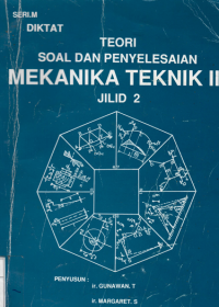 Teori soal dan penyelesaian :  mekanika teknik II jilid 2 / Gunawan T.; Margaret .S