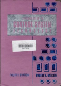 Image of INTRODUCTION TO CONTROL SYSTEM TECHNOLOGY/ROBERT N. BATESON P.E.
