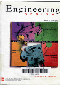Image of Engineering Design Second Edition / George E. Dieter