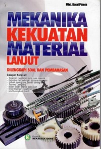 Image of MEKANIKA KEKUATAN MATERIAL LANJUT/Mhd.Daud Pinem