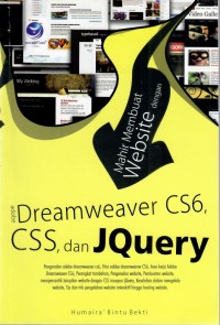 Image of Dreamweaver CS6 CSS,Jquery Mahir membuat Website
